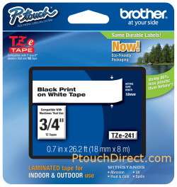 Brother TZ 241 P touch Label Tape ptouch TZe241, TZ241  