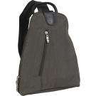 Handbags Baggallini Urban Backpack Bagg   Crinkle Navy/Leaf Green 