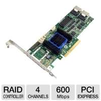 Adaptec 2270000 R 6405 RAID Controller   4 Channel, PCI Express x8 