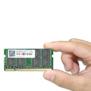 Transcend JM667QSU 2G 2GB Memory Module   PC5400, DDR2, 667MHz, SODIMM 