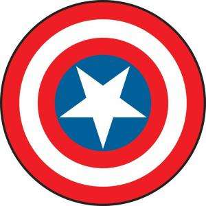 RoomMates Captain America Vintage Shield Peel and Stick Giant Wall 