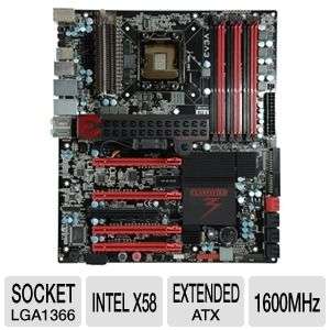 EVGA 141 GT E770 A1 X58 Classified 3 Motherboard   LGA 1366, Intel X58 