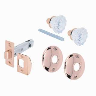 Shop for Prime Line Glass Knob Passage Handleset (173543) from The 