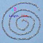 n8101 Wholesale Lots 2pc Mens Silver Plated Chain Clasp Necklace 