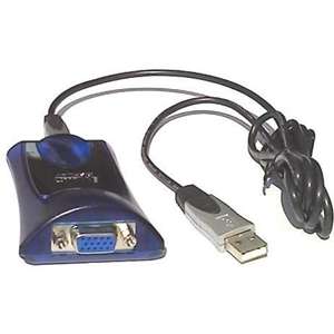 Sabrent USB VGA6 Multi Display USB 2.0 to VGA Adapter   USB 2.0, 1400 