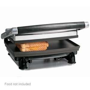 Toastess TSG 380 Sandwich Grill   Floating Top Plate, Non Stick Plates 