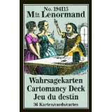   Wahrsagekarten 36 Karten mit Anleitungvon Marie Anne A. Lenormand