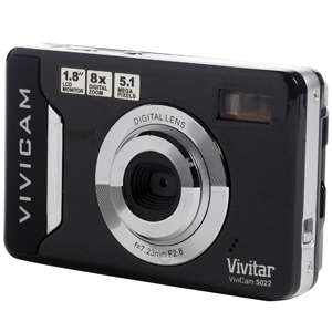 Vivitar ViviCam V5022 Digital Camera   5.1 Megapixel, 8x Digital Zoom 