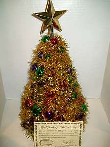 NIB 2004 THOMAS PACCONI CLASSICS 21 CHRISTMAS TREE, WITH ORNAMENTS 
