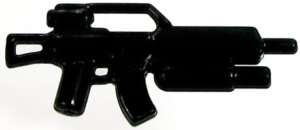 BrickArms Weapon Assault Carbine (Modern Combat) Black  