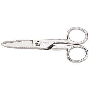 Klein Tools Electricians Scissors With Stripping Notches 2100 7 at 
