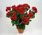 Große Geranie 45cm rot CG künstliche Pflanzen Kunstpfla