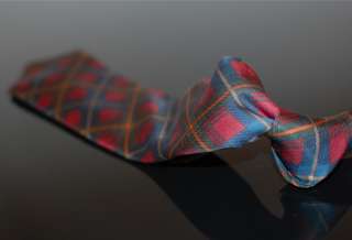   165 Gianni Versace Multi Tartan Plaid Silk Mens Neck Tie Cravatte NR