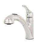    Renzo Single Handle Pull Out Sprayer Kitchen Faucet in 