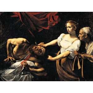 Kunstreproduktion Michelangelo Merisi Caravaggio Judith enthauptet 