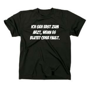 Männer Macho Fun T Shirt, Sprüche  Sport & Freizeit
