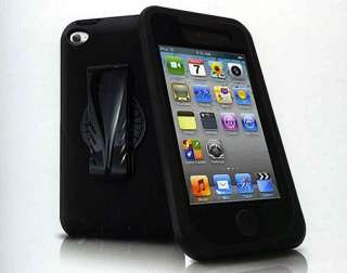 iSkin Touch Duo for iPod Touch 4G Puma Black BRAND NEW  