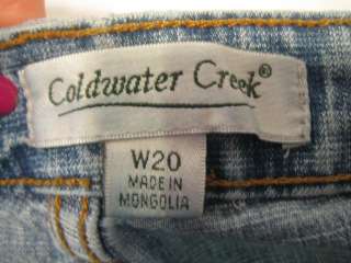 COLDWATER CREEK blue jean pants   Women PLUS 20W  