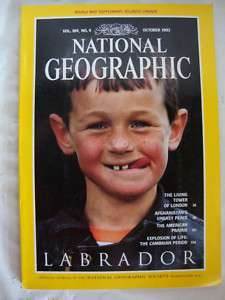 National Geographic  LABRADOR 10/93 Vol184 No4  