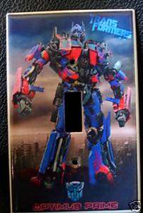 Transformers *OPTIMUS PRIME* LIGHT SWITCH COVER Look  