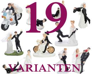 19 Varianten Hochzeit Tortenfigur LUSTIG WITZIG Hochzeitstorte 
