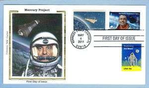 Colorano 4527 8 Project Mercury Messenger Mission Cover  