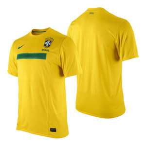 Nike BRAZIL Official HOME JERSEY SOCCER 2011 2012 NEW  