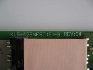 LG 42SL85 UA MA LCD Inverter KLS 42SNFSC(E)  B Rev04  