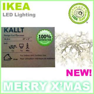 IKEA Christmas LED Lighting Decor Kallt Snowflakes Lamp  