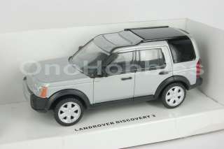 Rastar Land Rover Discovery 3 1/43 die cast new (Silver)  