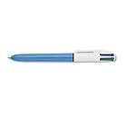BIC 4 Color Ballpoint Retractable Pen Assorted Ink Medium
