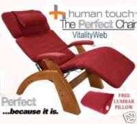 NEW Human Touch Red Zero Gravity PERFECT CHAIR WARRANTY  