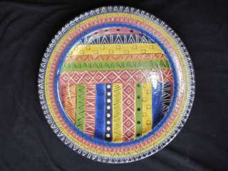 Keramik Teller von Kapula Candles Oudekaap Potteries South Africa in 