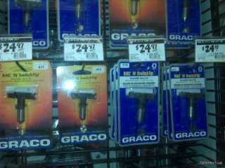 Graco Orange RAC 5 Guard Paint GUN Tip holder 243161 7/8 threads 