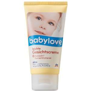 Babylove Leichte Gesichtscreme, 3er Pack (3 x 75 ml)  