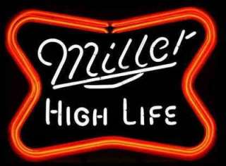Z79 miller light high life beer bar Neon light Sign BIG  