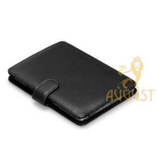   GENUINE LEATHER COVER CASE FOR NEW  KINDLE 4 WIFI   AUGUST LION