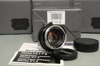 NEW Voigtlander Nokton 35mm F1.4 M.C. Leica M  