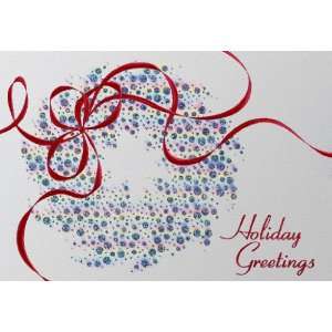  Artistic Wreath Holiday Cards