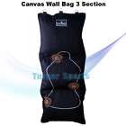 Canvas Wall Bag Kickboxing Punching Bags Unfilled Black