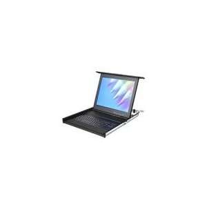  Avocent ECS17KMM16 001 1U 17 inch LCD Console Tray with 