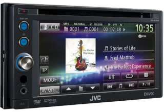 JVC KW AVX640 Double DIN Touch Screen DVD AV Receiver  