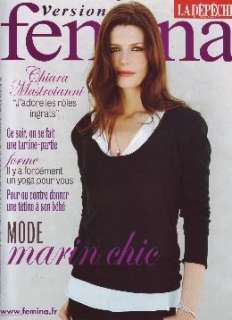   French mag 2007 CHIARA MASTROIANNI