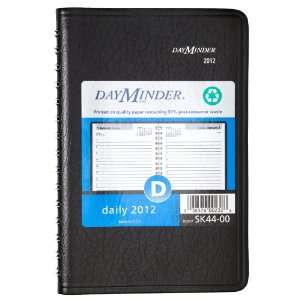  DayMinder Recycled Daily Appointment Book, Hourly 
