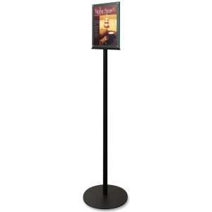  Deflecto 692056 Double Sided Magnetic Sign Stand, 8 1/2 x 