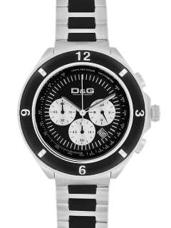 Orologio D&G le Clic DW0423 cronografo cassa in acciaio cinturino in 