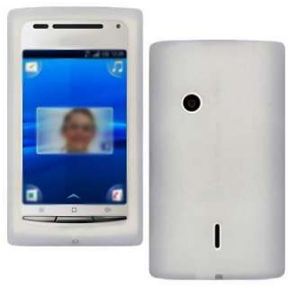 Funda Sony Ericsson Xperia X8 Silicona Blanca Nueva  