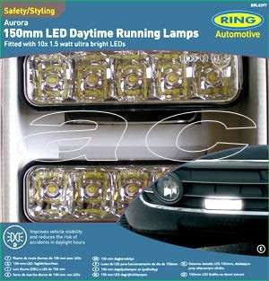Car LED Cruise Lite Ice Daylight Day Running Light Lamp  