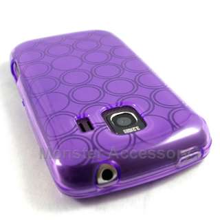 Purple Bubbles Candy Case Cover For LG Optimus S Sprint  