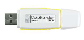 Kingston 8GB DataTraveler G3 USB Flash Disk Drive/Key/Pen/Memory Stick 